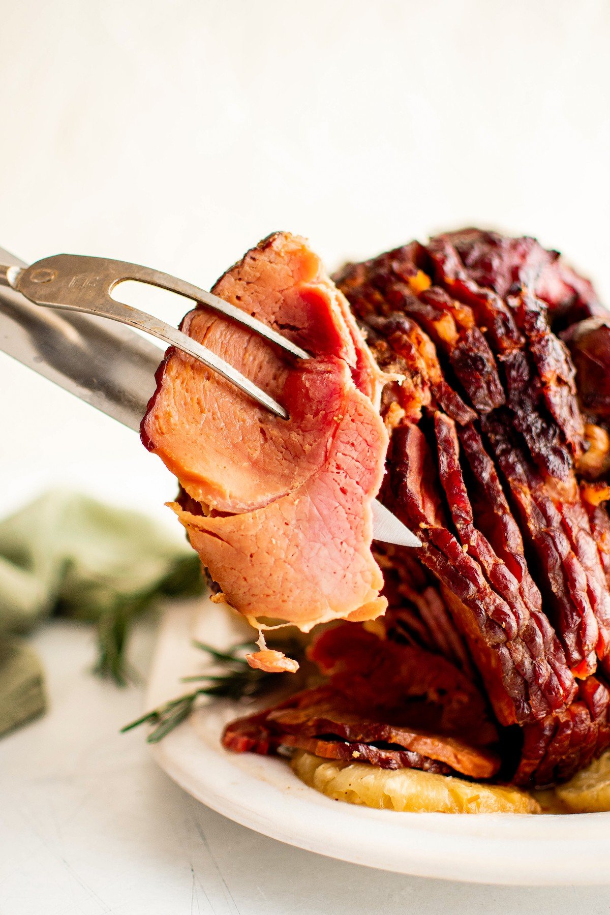 The Best Crockpot Spiral Ham Recipe l The Novice Chef